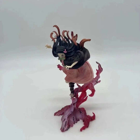 Nezuko Figurine, Blood Demon Art Demon Slayer, Kimetsu no Yaiba Figure 9 in - CloudAnimeStudio