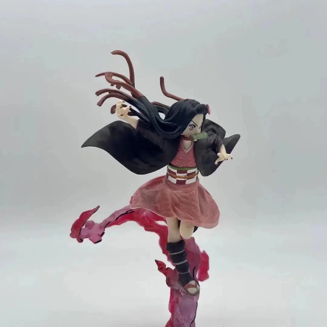 Nezuko Figurine, Blood Demon Art Demon Slayer, Kimetsu no Yaiba Figure 9 in - CloudAnimeStudio