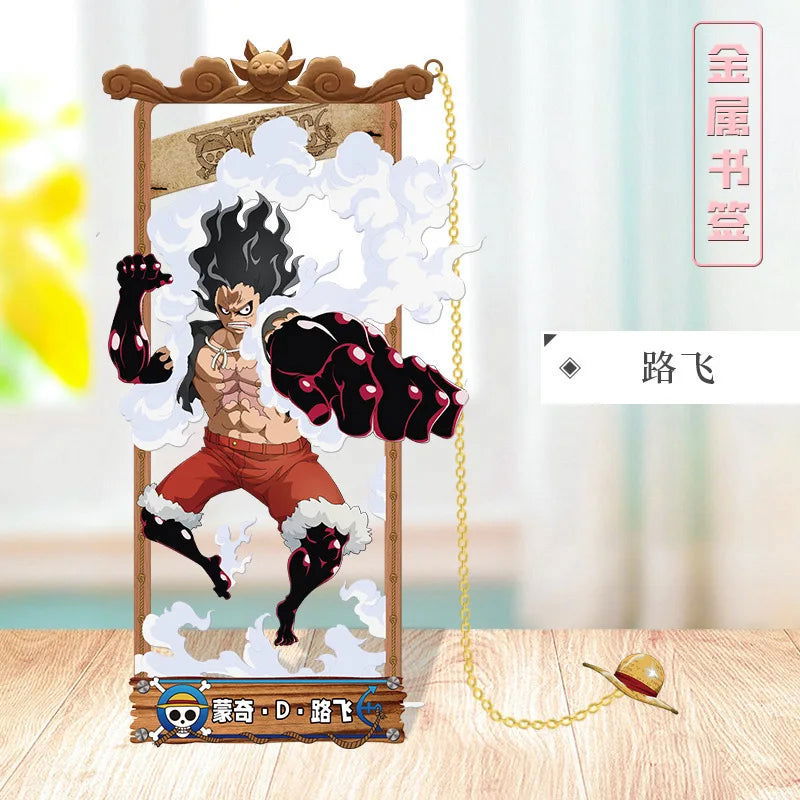 ONE PIECE Metal Bookmarks with Various Design Characters for Anime Fans - CloudAnimeStudio