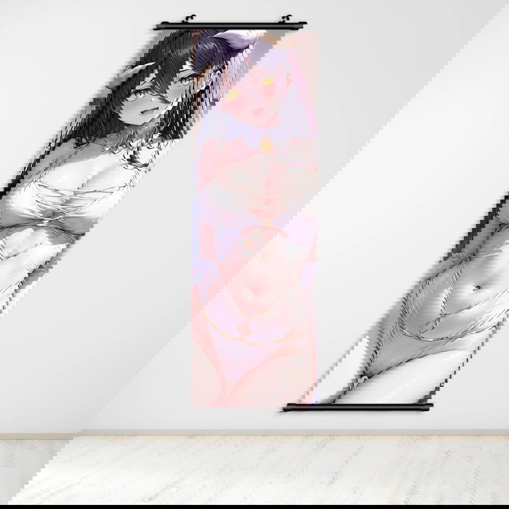 Overlord Anime Canvas Wall Art, Hanging Scrolls Digital Painting Print Posters - CloudAnimeStudio