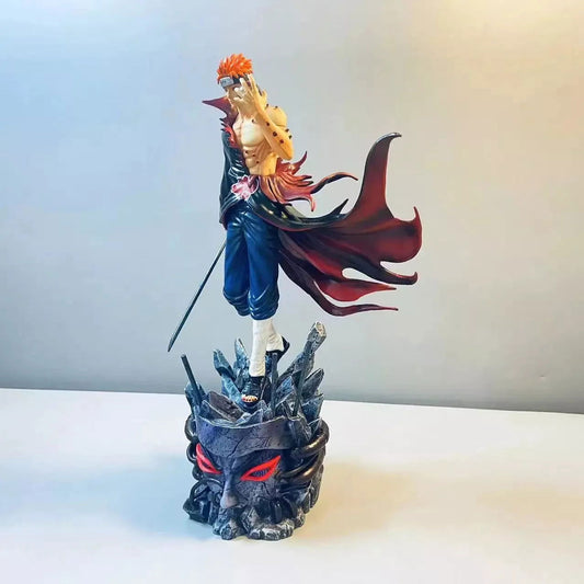 Pain Nagato Figurines, Naruto Akatsuki Yahiko Anime Collectible Figures 11 in - CloudAnimeStudio