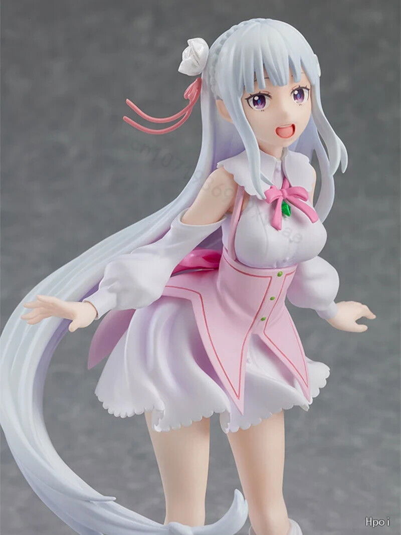 Re:Zero Starting Life in Another World Emelia Figure, Anime Figurines 7 in - CloudAnimeStudio