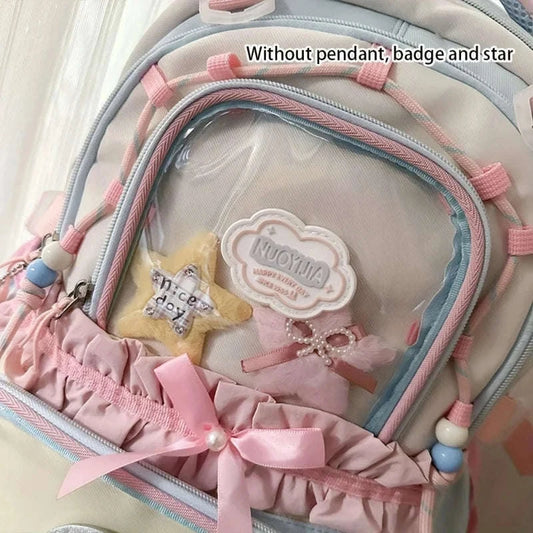 Kawaii Pastel Backpack & Tote Set CLOUDANIMESTUDIO