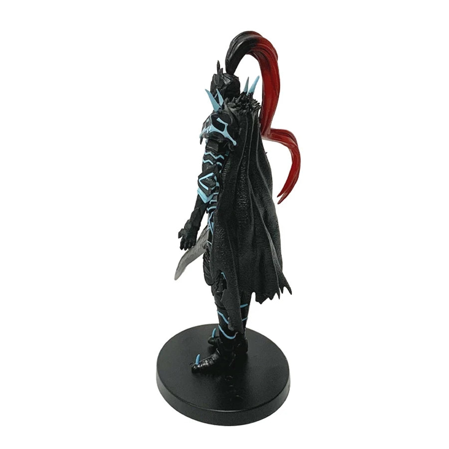 Blood-Red Commande Igris Anime Figurine, Solo Leveling Manwha Figure Sung Jinwoo Action Figure 21 CM