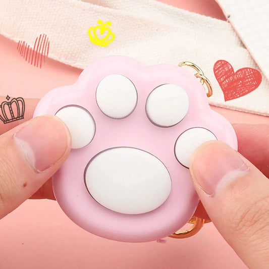 Cat Paw Memory Game Keychain CLOUDANIMESTUDIO