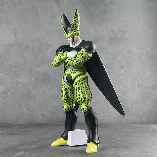 Perfect Cell Standing Pose Anime Figure, Dragon Ball Z Action Figurines PVC Statues 30CM