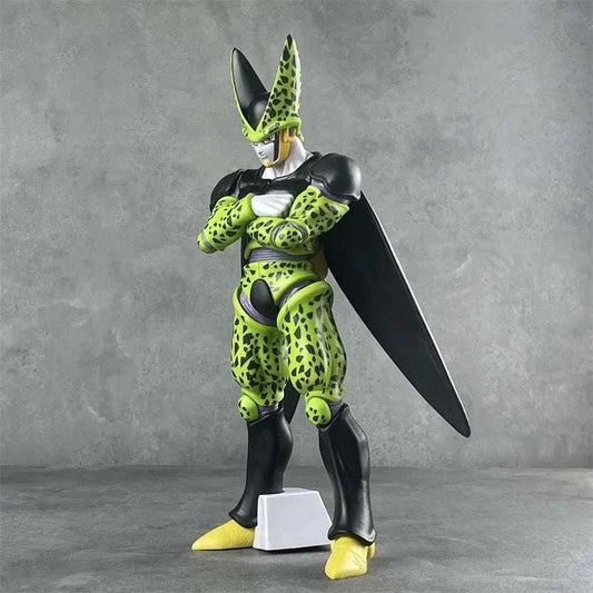 Perfect Cell Standing Pose Anime Figure, Dragon Ball Z Action Figurines PVC Statues 30CM CLOUDANIMESTUDIO