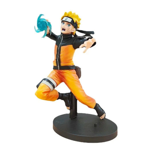 Uzumaki Naruto Rasengan Battle Form Anime Figure, Naruto Shippuden Action Figurines 19 CM