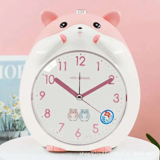 Cute Hamster Clock & Night Light CLOUDANIMESTUDIO