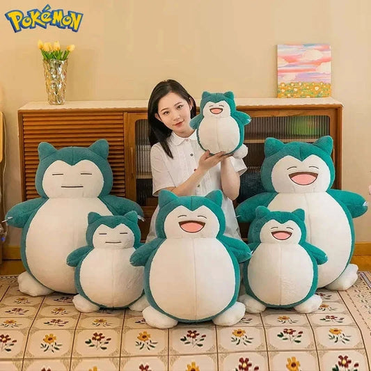 30/45/60CM Big Size Pokémon Cute Snorlax Plush Toy, Cuddling Sleeping Doll CLOUDANIMESTUDIO