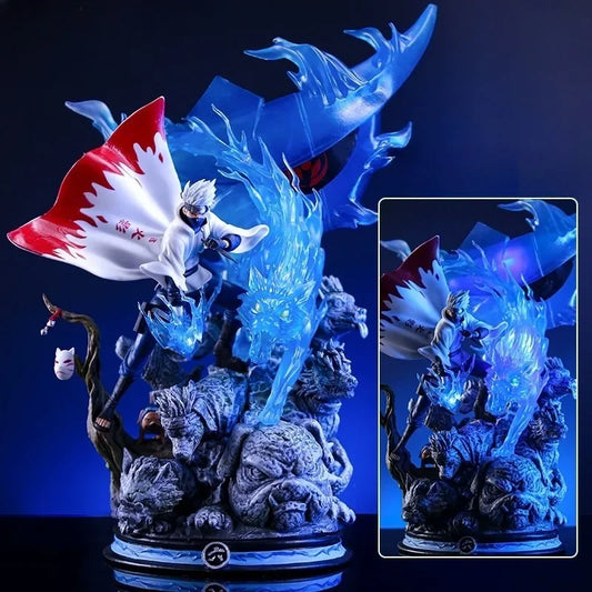 Kakashi Hatake Anime LED Figure – Sixth Hokage Naruto Shippuden Figurine