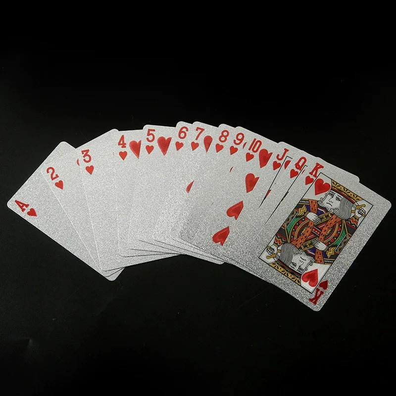 Rose Waterproof Poker Card, Durable Enhanced Design, Perfect for Game Nights, Parties & Family Fun 