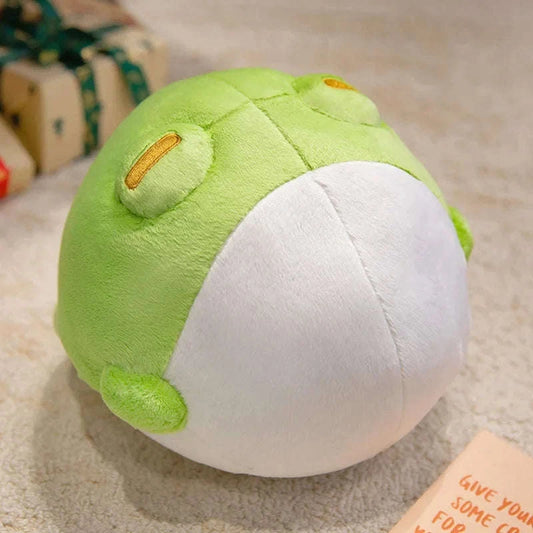 Kawaii Round Frog Plushie CLOUDANIMESTUDIO