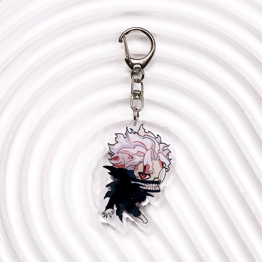 Anime Dandadan Acrylic Car Keychain Accessories Backpack Pendant Key Chain