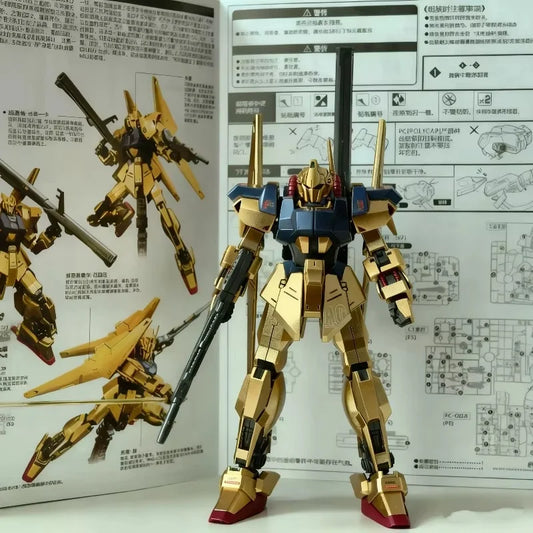 Hyaku Shiki Anime Figures Zeta Gundam PVC Statue 14 CM