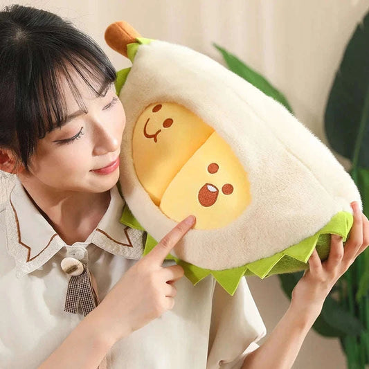 Kawaii Durian Fruit Plushie CLOUDANIMESTUDIO