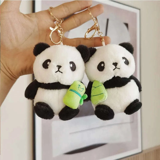 Panda Plushie Keychains CLOUDANIMESTUDIO
