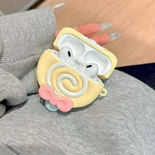 Kawaii Bear Lollipop AirPods Case CLOUDANIMESTUDIO