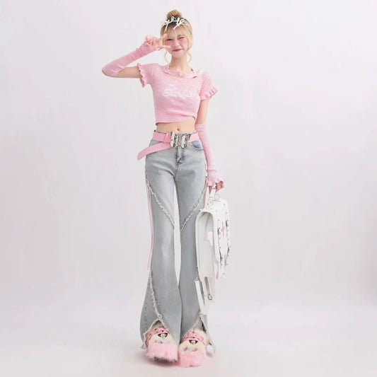 Cute Shoujo Girl Jeans