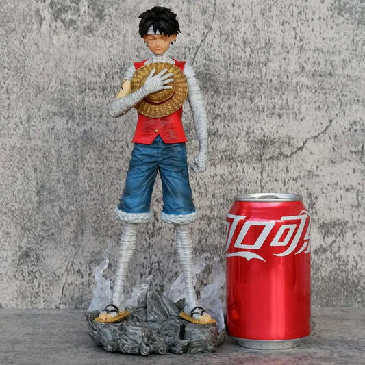 In Silent Tribute Monkey D Luffy Anime Figure, One Piece Anime Figurines 26 CM CLOUDANIMESTUDIO