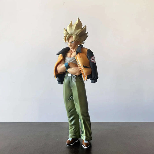 Son Goku Casual Clothing Anime Action Figure, Dragon Ball Z PVC Figurines Statue 30 CM CLOUDANIMESTUDIO