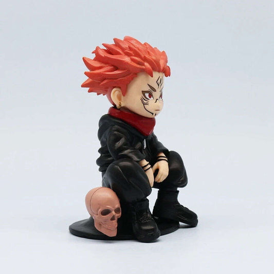 Sakuna Chibi Mini Anime Figure, Jujutsu Kaisen JJK Figurine Anime Gifts 12cm/5in - CloudAnimeStudio