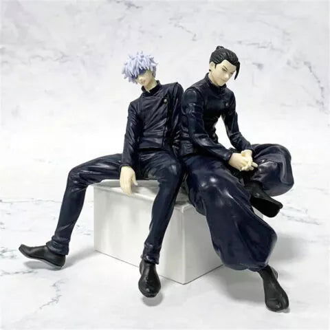 Satoru Gojo & Geto Suguru Figurines, Jujutsu Kaisen Anime Collectible 5 in - CloudAnimeStudio