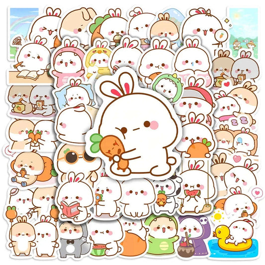 Kawaii Bunny Sticker Pack CLOUDANIMESTUDIO
