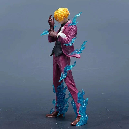 Sanji Vinsmoke Anime Figurine, One Piece Action Figure PVC Statue 24 CM CLOUDANIMESTUDIO