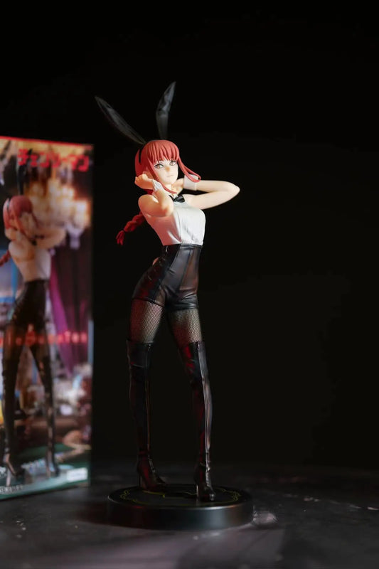 MAKIMA Anime Figure, Chainsaw Man Action Figurines PVC Statue 25 CM