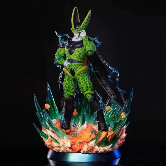Perfect Cell Anime Figure, Dragon Ball Z Action Figurines PVC Statue 40 CM CLOUDANIMESTUDIO