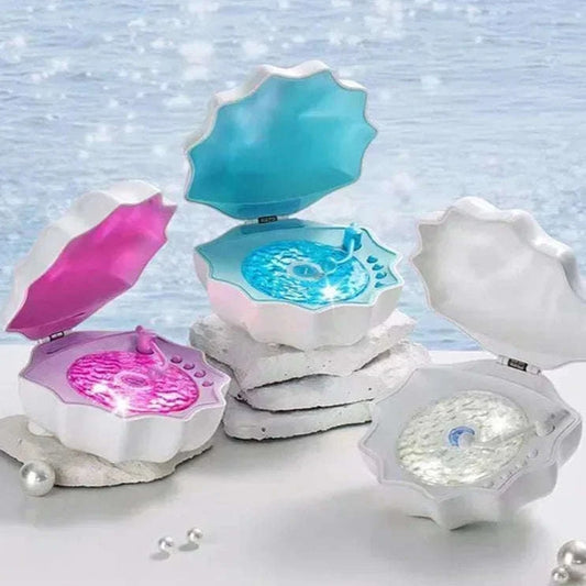 Shell Bluetooth Speaker Night Light CLOUDANIMESTUDIO