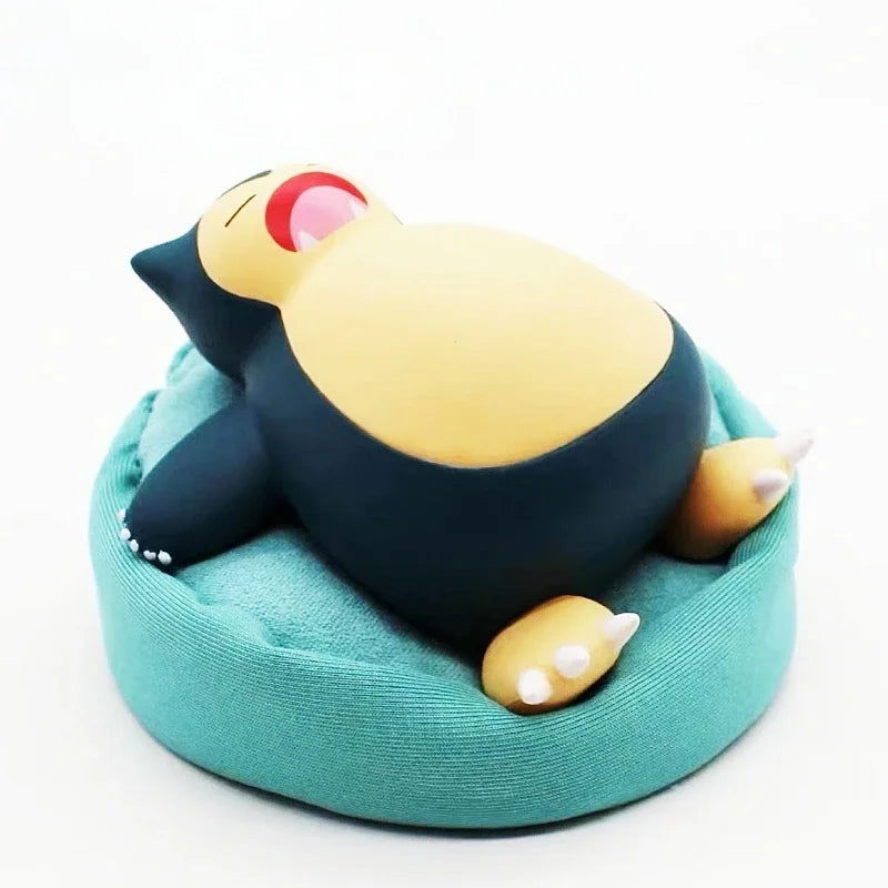 Sleeping Pokemon Anime Figurines, Pikachu Bulbasaur Psyduck Charmander - CloudAnimeStudio