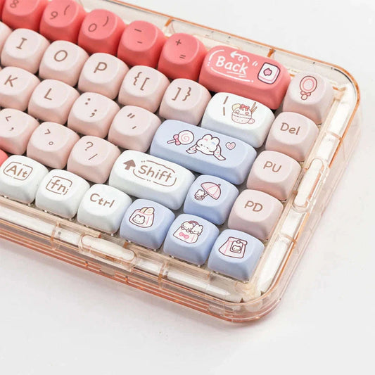 Snack Bunnies Kawaii Keycaps Set CLOUDANIMESTUDIO
