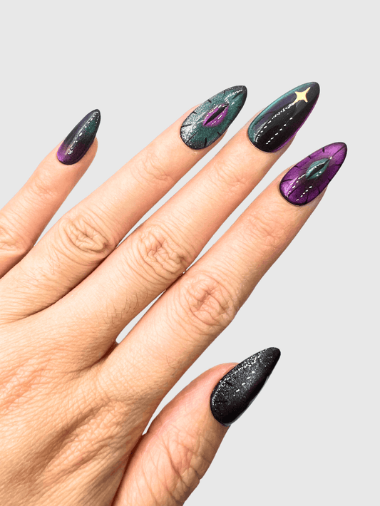 Snake Den press on nails CLOUDANIMESTUDIO
