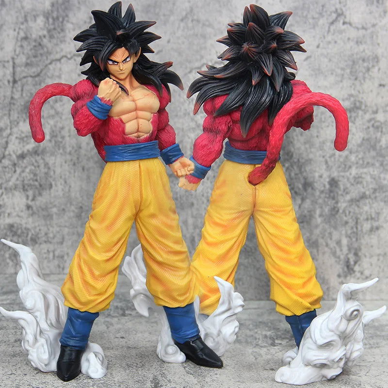Super Saiyan 4 Son Goku Anime Figure, SSJ4 Dragon Ball GT Figurines PVC Statue 30 CM - CloudAnimeStudio