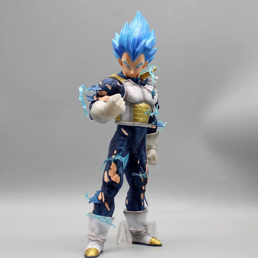 Super Saiyan Blue Vegeta Anime Figure, Dragon Ball Super Action Figurines PVC Statue 26.5 CM - CloudAnimeStudio