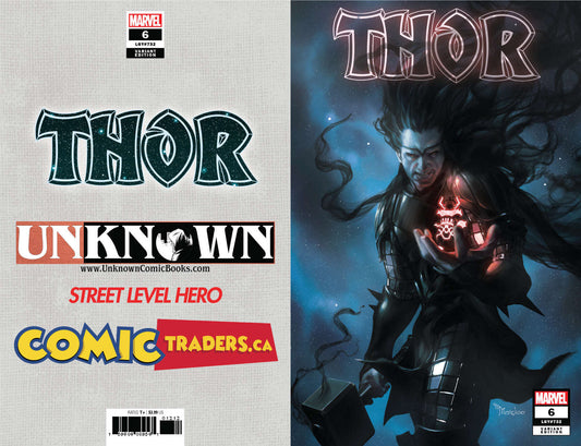Thor #6 Unknown Comics Miguel Mercado Exclusive Var (08/19/2020) CLOUDANIMESTUDIO