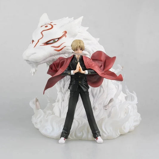 Takashi Natsume & Madara Youkai Form Anime Figures, Natsume's Book of Friends Figurines Yuujinchou PVC 19 CM - CloudAnimeStudio
