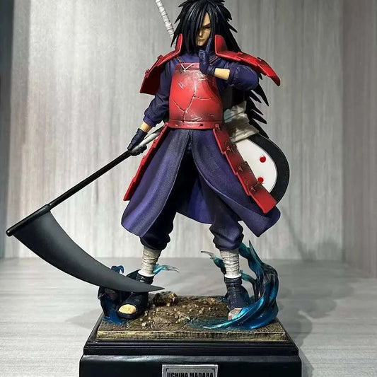 Uchiha Madara Anime Figure Naruto Shippuden Action Figurines PVC Statue 36 CM - CLOUDANIMESTUDIO