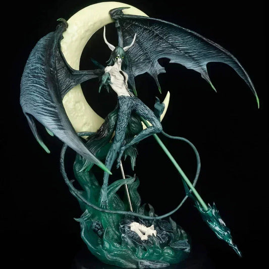 Ulquiorra Cifer Bleach Anime LED Figure, Released Form Segunda Etapa Arrancar Espada Action Figurine 40cm - CloudAnimeStudio