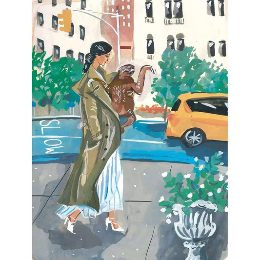 Urban Sloth 500 Piece Jigsaw Puzzle NYPC CLOUDANIMESTUDIO