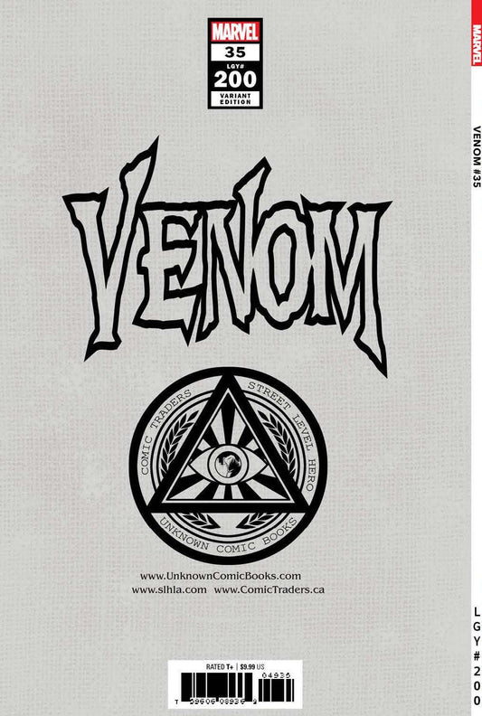 Venom #35 200Th Issue Unknown Comics Tyler Kirkham Exclusive Var (06/09/2021) (06/16/2021) (07/28/2021) CLOUDANIMESTUDIO