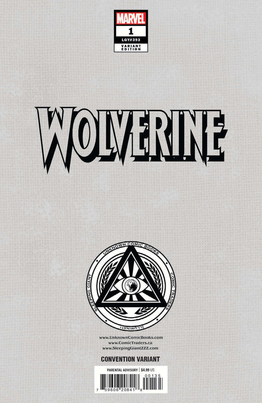 Wolverine #1 Unknown Comics Dell’Otto Exclusive Virgin Convention NYCC 2024 Var (10/23/2024) CLOUDANIMESTUDIO