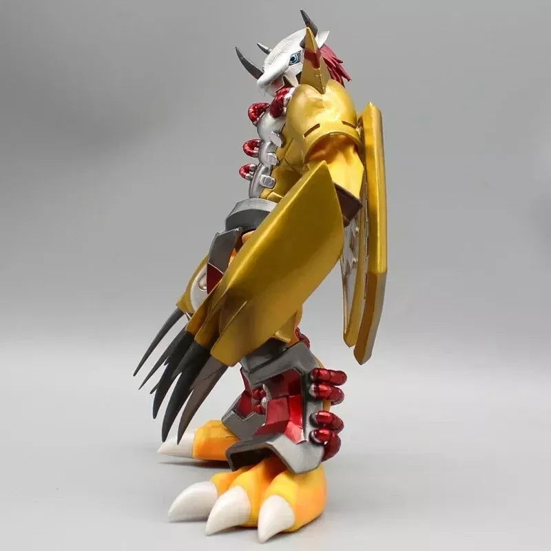 War Greymon Digimon Adventure Figurine, Anime Collectible Desk Decor Figures 8 in - CloudAnimeStudio