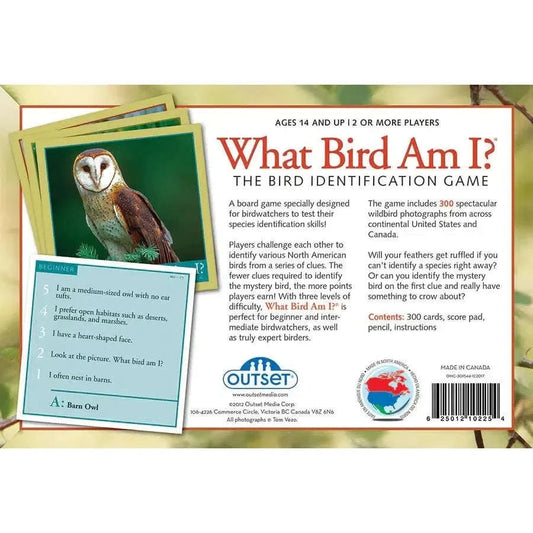 What Bird Am I? Trivia Card Game Outset CLOUDANIMESTUDIO