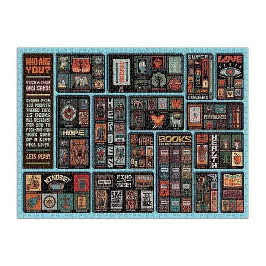 Who Are You? 1000 Piece Jigsaw Puzzle Galison CLOUDANIMESTUDIO