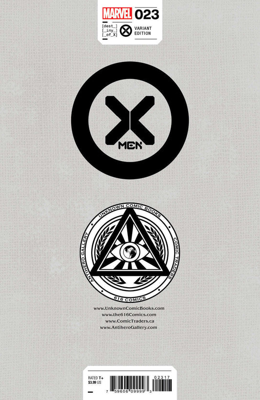 X-Men #23 Unknown Comics Miguel Mercado Exclusive Virgin Vogue Var (06/07/2023) CLOUDANIMESTUDIO