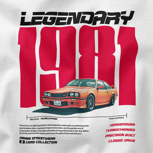 Legendary Driver Car T-Shirt CLOUDANIMESTUDIO