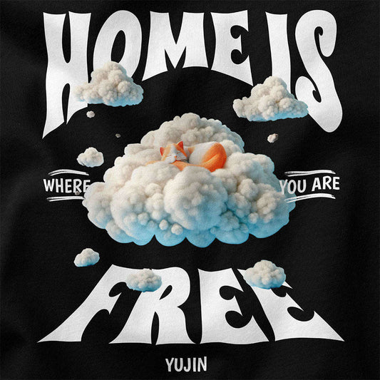 Home Cat T-Shirt CLOUDANIMESTUDIO